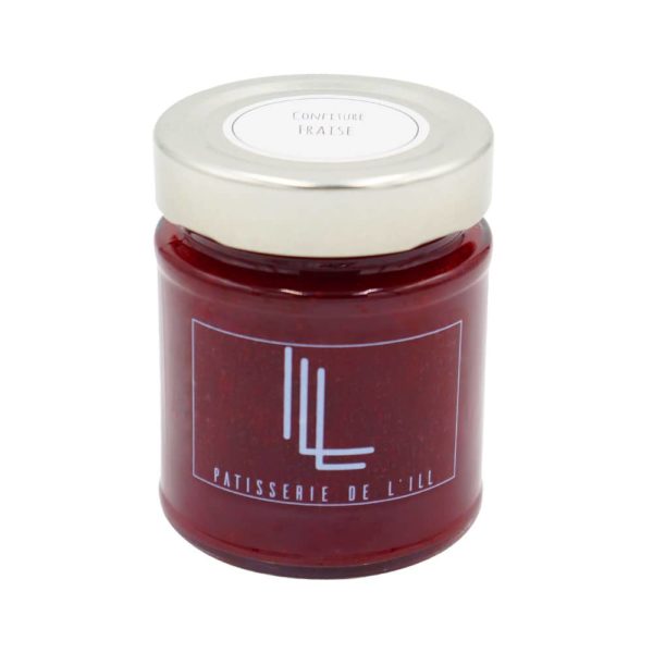 pot de confiture fraise confiture artisanale Alsace