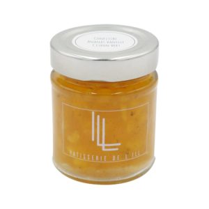 pot de confiture ananas, vanille citron vert confiture artisanale Alsace