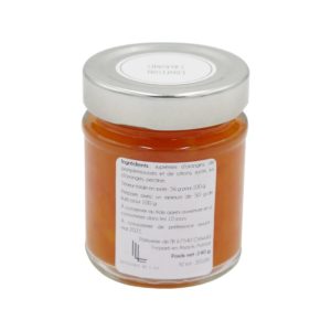 pot de confiture trois agrumes confiture artisanale Alsace